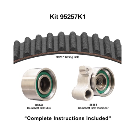 Dayco 94-04 Lexus/Toyota 3L Timing Belt Kit, 95257K1 95257K1